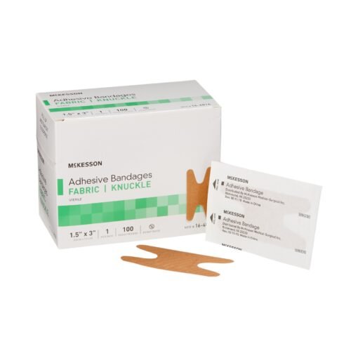 McKesson Knuckle Tan Adhesive Strip