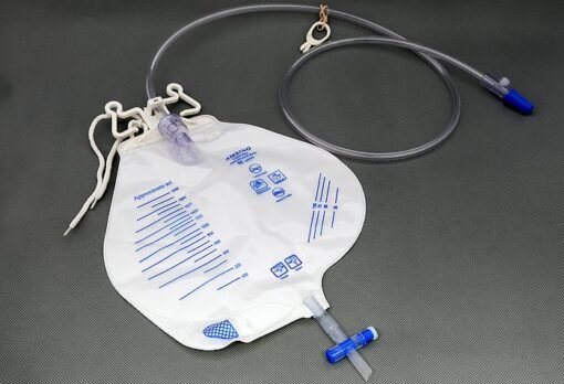 AMSure® Urinary Drain Bag With Universal Double Hook