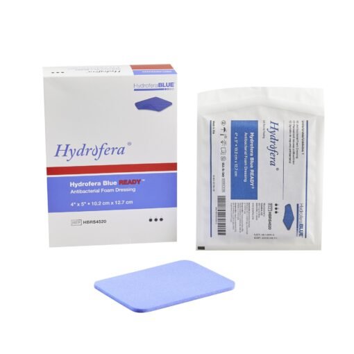 Hydrofera Blue Ready™ Nonadhesive without Border Antibacterial Foam Dressing