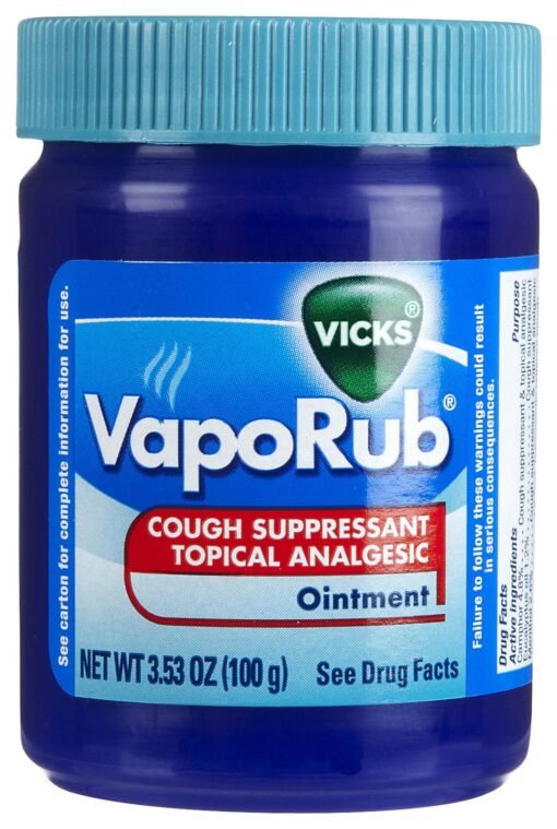 Vicks® VapoRub® Camphor / Menthol / Eucalyptus Oil Chest Rub