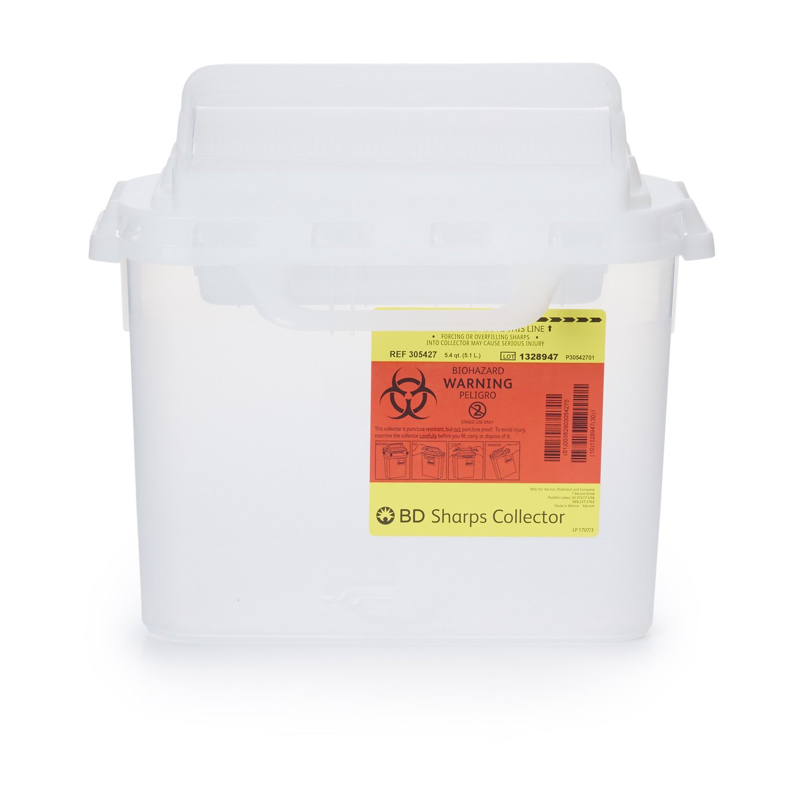 BD Multipurpose Sharps Container agorahc