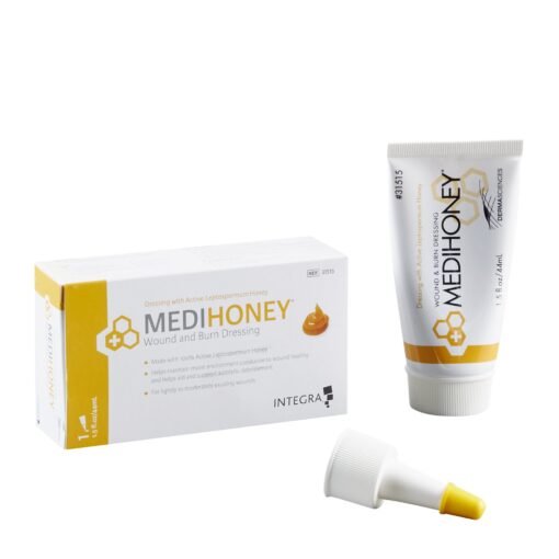 Medihoney Wound and Burn Dressing Paste 1.5 oz. Tube