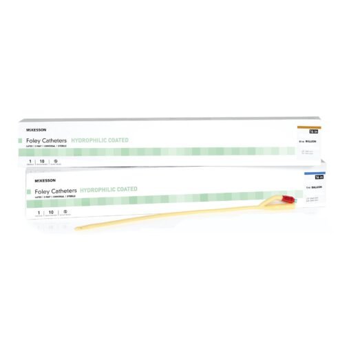 McKesson Hydrophilic-Coated Latex Foley Catheter