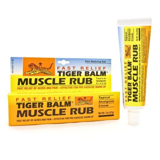 Tiger Balm® Active Muscle Rub Camphor / Menthol / Methyl Salicylate Topical Pain Relief